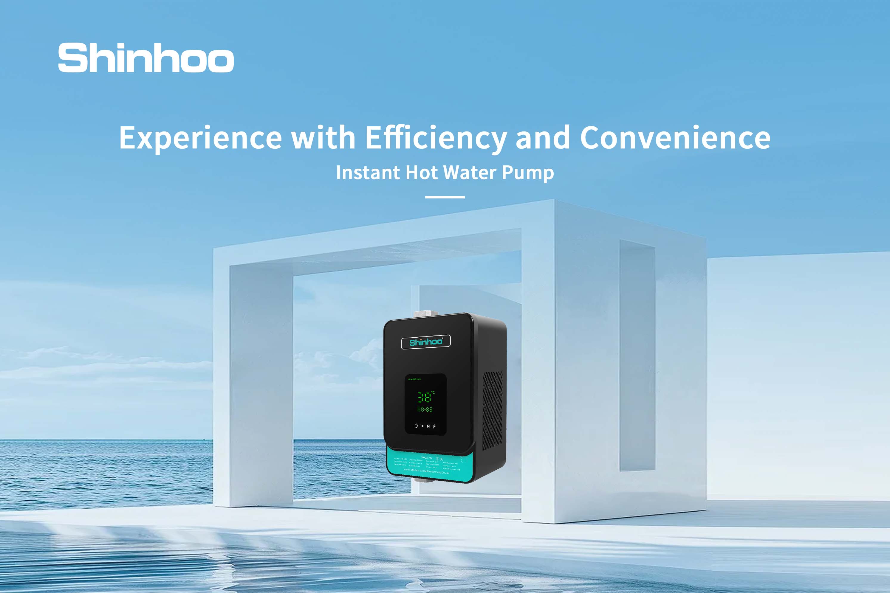 Pourquoi l’eau chaude met-elle du temps à arriver ? Chaque matin, lorsque vous ouvrez le robinet, une grande quantité d’eau froide s’écoule avant que l’eau chaude n’arrive enfin. Cela entraîne non seulement une perte de temps, mais aussi un gaspillage d’eau et d’énergie. Pour les particuliers comme pour les professionnels du HVAC, cela impacte directement le confort et l’efficacité du système. La solution : pompe de circulation d’eau chaude instantanée Shinhoo La pompe de circulation d’eau chaude Shinhoo permet d’obtenir de l’eau chaude immédiatement, sans temps d’attente. Grâce à son contrôle intelligent et à ses performances élevées, elle améliore le confort tout en réduisant la consommation d’énergie et d’eau. Modes intelligents pour tous les besoins La pompe Shinhoo propose plusieurs modes de fonctionnement intelligents, adaptés à différents usages : Activation par robinet Démarrage automatique à l’ouverture du robinet. Arrêt lorsque la température maximale est atteinte ou en absence de débit. Démarrage en un clic Activation via le bouton « Start ». Arrêt automatique lorsque la température est atteinte. Mode programmation (Timer) Réglage de plusieurs plages horaires sur 24 heures pour maintenir l’eau chaude selon vos habitudes. Mode température constante Démarrage lorsque la température descend sous le seuil minimum et arrêt au-dessus du seuil maximum – idéal pour les heures de pointe. Fonctionnement continu 24h/24 Adapté aux besoins de circulation ou de surpression en continu. Mode surpression (réglage 00–00) Idéal en cas de faible pression d’eau, notamment en été. Silencieuse, économe et durable Ultra silencieuse ≤42 dB(A) Niveau sonore comparable à une bibliothèque, pour un confort optimal. Large plage de température : +2°C à +95°C Compatible avec les systèmes d’eau chaude et froide. Indice de protection IP44 Convient aux environnements humides (cuisine, salle de bain). Isolation classe H Résistance élevée à la chaleur pour une durabilité accrue. Haute performance oHauteur manométrique max. : 20 m oDébit max. : 5,5 m³/h oPression max. du système : 1,0 MPa (10 bar) Installation simple et maintenance réduite La pompe de circulation Shinhoo s’adapte à différentes configurations : Sans boucle de retour : création automatique d’un circuit de circulation Avec boucle de retour : fonctionnement en circulation + surpression ou circulation seule Conseils d’installation : Installer des vannes de chaque côté pour faciliter la maintenance Régler la température maximale 2 à 3°C en dessous de celle de la source de chaleur Remplir complètement le système avant la première utilisation Vérifier le raccordement électrique Passez au confort instantané Avec un fonctionnement ultra silencieux ≤42 dB(A), une hauteur de 20 m et un débit de 5,5 m³/h, la pompe Shinhoo offre un équilibre parfait entre performance, efficacité et confort. ✔ Eau chaude instantanée ✔ Réduction du gaspillage d’eau et d’énergie ✔ Contrôle intelligent et flexible Profitez du confort immédiatement, à chaque ouverture du robinet. Pourquoi l’eau chaude met-elle du temps à arriver ? Chaque matin, lorsque vous ouvrez le robinet, une grande quantité d’eau froide s’écoule avant que l’eau chaude n’arrive enfin. Cela entraîne non seulement une perte de temps, mais aussi un gaspillage d’eau et d’énergie. Pour les particuliers comme pour les professionnels du HVAC, cela impacte directement le confort et l’efficacité du système. La solution : pompe de circulation d’eau chaude instantanée Shinhoo La pompe de circulation d’eau chaude Shinhoo permet d’obtenir de l’eau chaude immédiatement, sans temps d’attente. Grâce à son contrôle intelligent et à ses performances élevées, elle améliore le confort tout en réduisant la consommation d’énergie et d’eau. Modes intelligents pour tous les besoins La pompe Shinhoo propose plusieurs modes de fonctionnement intelligents, adaptés à différents usages : Activation par robinet Démarrage automatique à l’ouverture du robinet. Arrêt lorsque la température maximale est atteinte ou en absence de débit. Démarrage en un clic Activation via le bouton « Start ». Arrêt automatique lorsque la température est atteinte. Mode programmation (Timer) Réglage de plusieurs plages horaires sur 24 heures pour maintenir l’eau chaude selon vos habitudes. Mode température constante Démarrage lorsque la température descend sous le seuil minimum et arrêt au-dessus du seuil maximum – idéal pour les heures de pointe. Fonctionnement continu 24h/24 Adapté aux besoins de circulation ou de surpression en continu. Mode surpression (réglage 00–00) Idéal en cas de faible pression d’eau, notamment en été. Silencieuse, économe et durable Ultra silencieuse ≤42 dB(A) Niveau sonore comparable à une bibliothèque, pour un confort optimal. Large plage de température : +2°C à +95°C Compatible avec les systèmes d’eau chaude et froide. Indice de protection IP44 Convient aux environnements humides (cuisine, salle de bain). Isolation classe H Résistance élevée à la chaleur pour une durabilité accrue. Haute performance oHauteur manométrique max. : 20 m oDébit max. : 5,5 m³/h oPression max. du système : 1,0 MPa (10 bar) Installation simple et maintenance réduite La pompe de circulation Shinhoo s’adapte à différentes configurations : Sans boucle de retour : création automatique d’un circuit de circulation Avec boucle de retour : fonctionnement en circulation + surpression ou circulation seule Conseils d’installation : Installer des vannes de chaque côté pour faciliter la maintenance Régler la température maximale 2 à 3°C en dessous de celle de la source de chaleur Remplir complètement le système avant la première utilisation Vérifier le raccordement électrique Passez au confort instantané Avec un fonctionnement ultra silencieux ≤42 dB(A), une hauteur de 20 m et un débit de 5,5 m³/h, la pompe Shinhoo offre un équilibre parfait entre performance, efficacité et confort. ✔ Eau chaude instantanée ✔ Réduction du gaspillage d’eau et d’énergie ✔ Contrôle intelligent et flexible Profitez du confort immédiatement, à chaque ouverture du robinet.