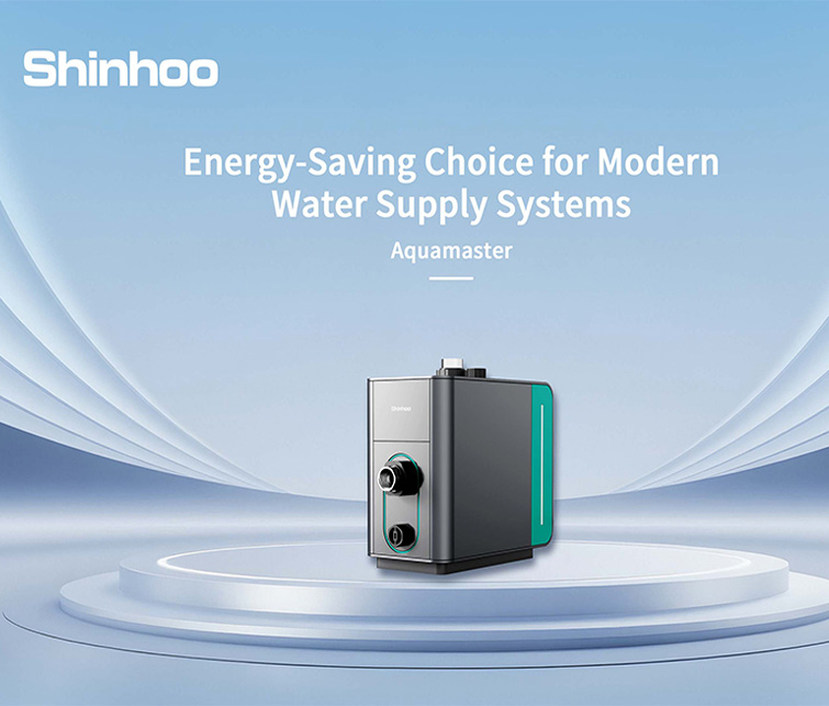 Shinhoo Aquamaster : Pompe de surpression intelligente IE5 à aimant permanent et à fréquence variable pour une alimentation en eau à pression constante stable