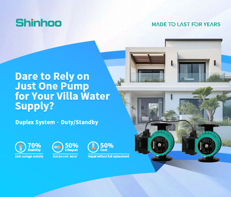 Shinhoo Duplex Pump System丨Basic 50-16 FU Pro